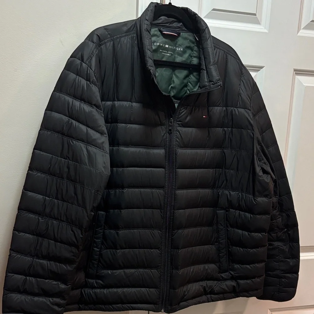 Tommy Hilfiger Men's Big and Tall Down Packable Puffer Jacket size 3XL - Picture 1 of 9